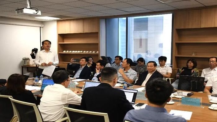 Các đại biểu thảo luận các cơ chế chính sách nhằm khai thác hiệu quả tài sản mã hóa tại hội thảo.