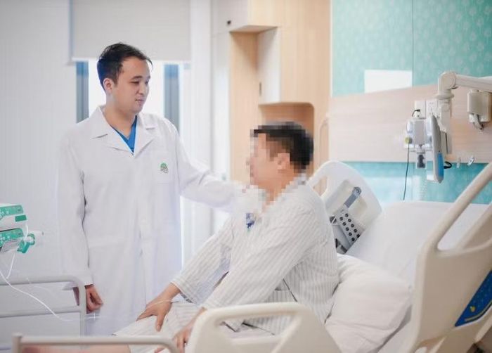 Bệnh nhân đã được cứu sống và chuẩn bị xuất viện - Ảnh BVCC