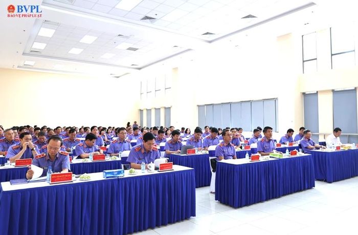  Lãnh đạo VKSND tối cao và đại biểu dự Hội nghị.