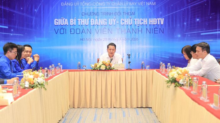 Chương trình đối thoại là "diễn đàn mở" để mỗi đoàn viên thanh niên được bày tỏ tâm tư, nguyện vọng từ đó đề xuất những ý tưởng, sáng kiến sáng tạo trong công tác chuyên môn với lãnh đạo Tổng công ty Quản lý bay Việt Nam.