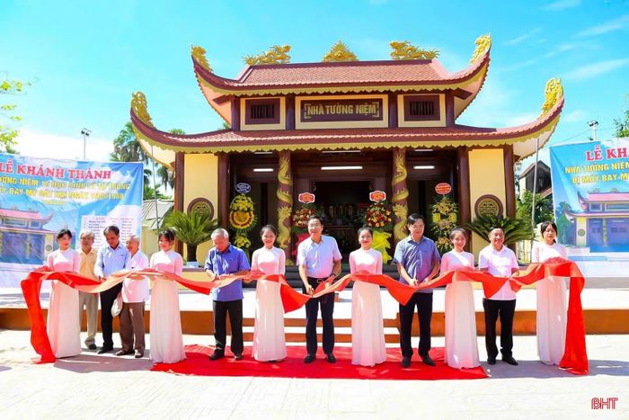 Nơi những học sinh ngã xuống nay đã được xây dựng nhà tưởng niệm (tháng 8/2022).