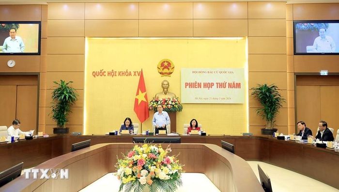 Quang cảnh phiên họp. (Ảnh: Tuấn Anh/TTXVN)