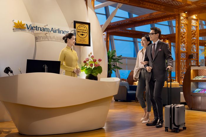 Vietnam Airlines đặt mục tiêu trở thành hãng hàng không quốc tế chất lượng 5 sao trước năm 2030, đồng thời tiếp tục đầu tư hiện đại hóa đội tàu bay, nâng cao chất lượng dịch vụ và trải nghiệm hành khách trên toàn mạng bay. Ảnh VNA