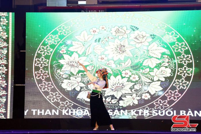 Thi trình diễn trang phục dân tộc.