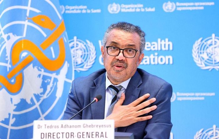  Tổng giám đốc WHO Tedros Adhanom Ghebreyesus. Ảnh: Reuters 