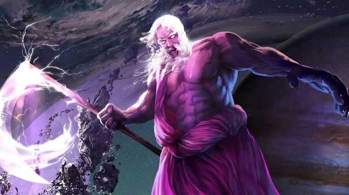  Khởi nguồn từ sự lật đổ Kronos. Zeus nổi dậy chống lại cha mình là Cronus, người đã từng lật đổ cha mình trước đó, tạo nên vòng xoáy quyền lực trong thần thoại. Ảnh: Pinterest.