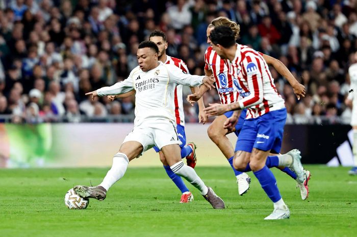 Mbappe trở lại nhưng không tạo ra nhiều dấu ấn.