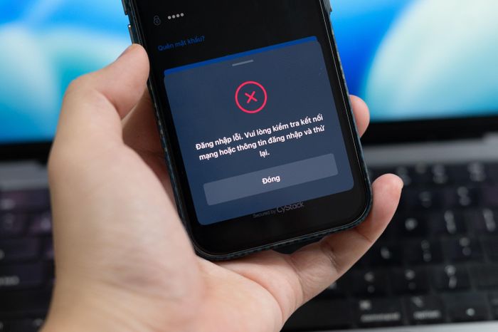  App ONUS không thể truy cập. 