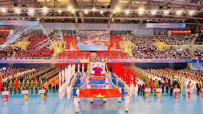 Quang cảnh Đại hội Thể dục thể thao tỉnh Quảng Ninh lần thứ IX.