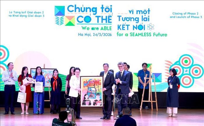 Quang cảnh sự kiện “Chúng tôi có thể vì một tương lai kết nối!”.