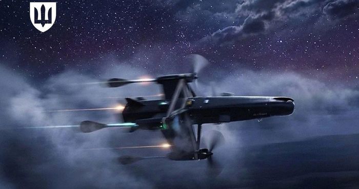Máy bay không người lái Jedi Shahed Hunter. Nguồn ảnh: Bộ Quốc phòng Ukraine