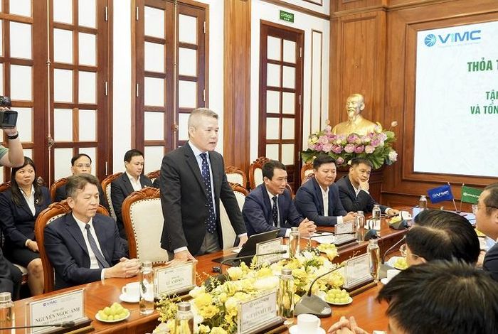 Ông Phùng Quang Hiệp, Chủ tịch HĐTV Vinachem: Việc ký kết là bước khởi đầu quan trọng để hai bên phát huy thế mạnh, nâng cao hiệu quả hợp tác.