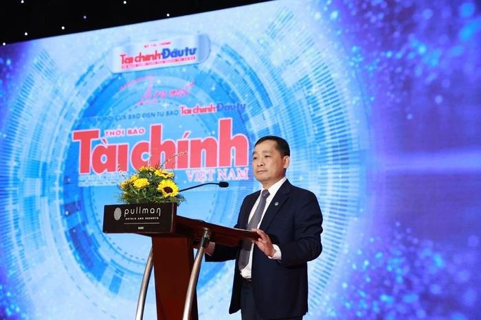 Ông Nguyễn Trần Phong - Phó Tổng giám đốc Công ty Cổ phần Green i-Park tin tưởng Báo tiếp tục phát triển mạnh mẽ, khẳng định vị thế tiên phong, xứng đáng với niềm tin và sự kỳ vọng của cộng đồng doanh nghiệp và xã hội. Ảnh: Đức Thanh.