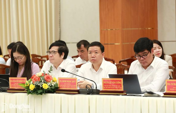 Các đại biểu dự hội thảo. Ảnh: Huy Anh