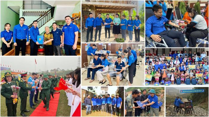 Thanh niên có mặt trong các hoạt động.