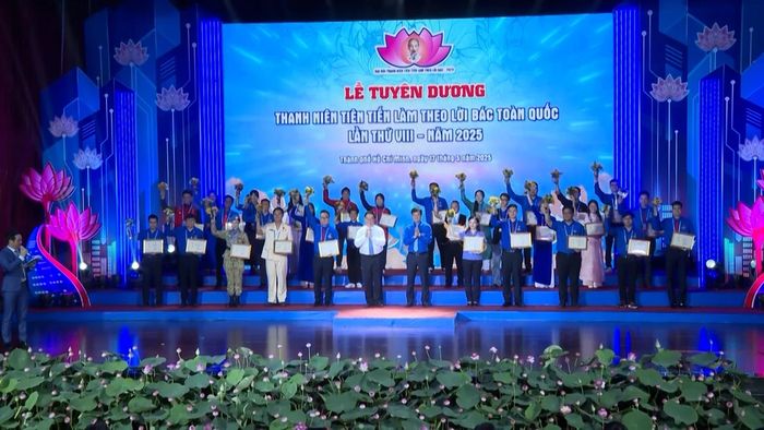 Nhiều thanh niên ưu tú được tuyên dương ở các cấp.