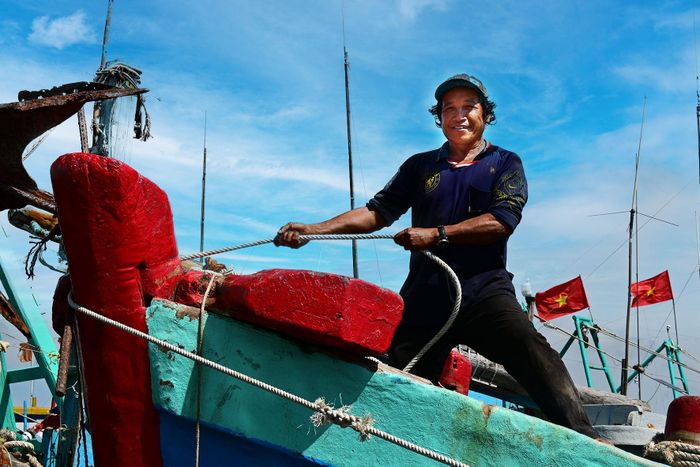 Ngư dân Nguyễn Hữu Thanh, phường Phan Thiết