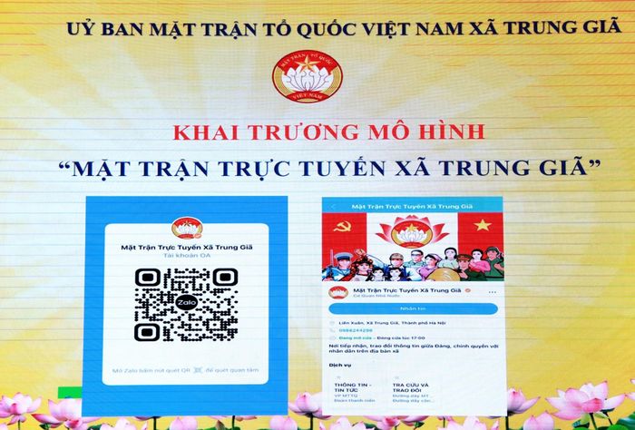 Thông qua mã quét QR, tạo thuận lợi để chính quyền kịp thời xử lý các ý kiến, kiến nghị từ cơ sở. Ảnh: PV