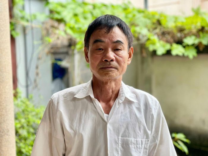Đảng viên Nguyễn Văn Thu (38 năm tuổi Đảng, thôn Giao Tác, xã Thư Lâm). Ảnh: Đỗ Phong