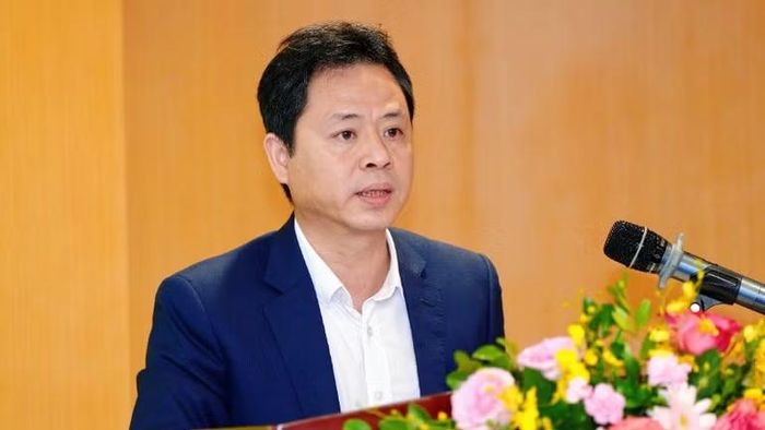 Phó Tổng Biên tập Thời báo Ngân hàng Nguyễn Xuân Hải phát biểu khai mạc Tọa đàm.