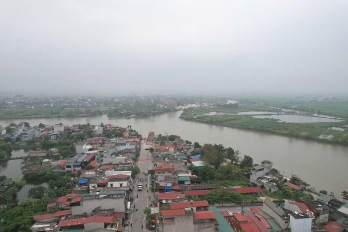 Ngã ba sông nơi thực hiện nghi lễ rước nước.
