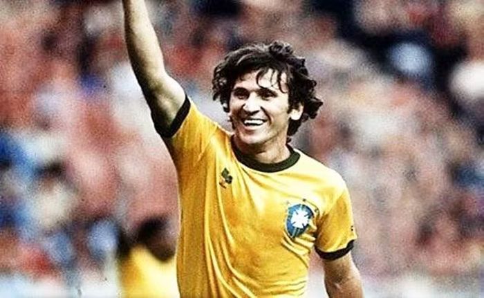 4. Zico (Arthur Antunes Coimbra) huyền thoại bóng đá Brazil, từng 3 lần giành danh hiệu Cầu thủ xuất sắc nhất Nam Mỹ, là một trong những tiền vệ tấn công hay nhất lịch sử.