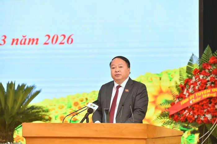 Ông Phan Huy Ngọc tái đắc cử Chủ tịch UBND tỉnh Tuyên Quang. Ảnh: Báo Tuyên Quang.