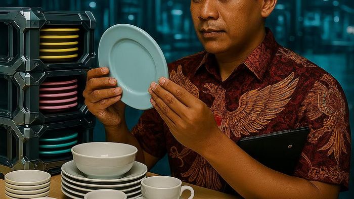 Gốm sứ là một trong những ngành được hưởng ưu đãi giá khí đốt tại Indonesia