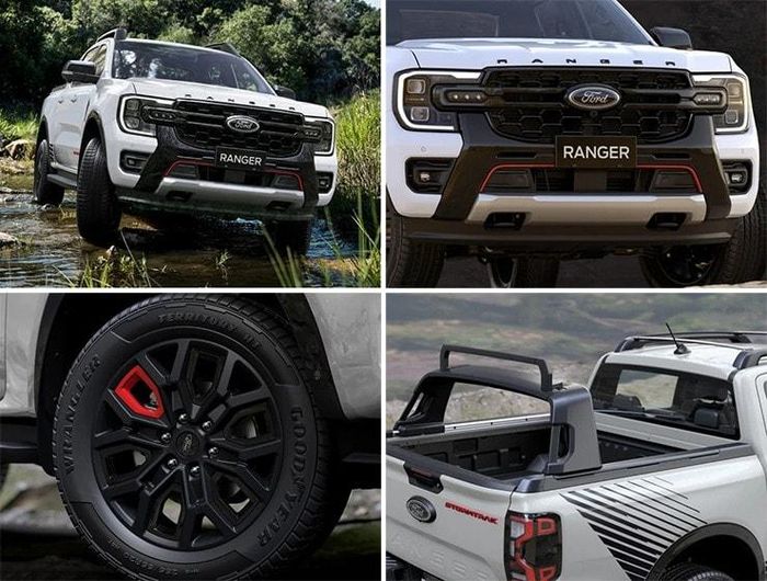 Cụm đèn pha LED ma trận thông minh trên phiên bản Wildtrak.