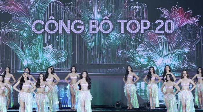  Top 20 cuộc thi được công bố vào lúc 21h15. 