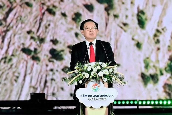 Phó Thủ tướng Chính phủ Hồ Quốc Dũng phát biểu tại lễ khai mạc