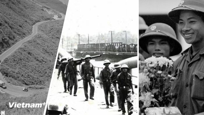 Chiến dịch Huế - Đà Nẵng diễn ra từ ngày 21 đến 29/3/1975. Trong hình, các cánh quân vượt đèo Hải Vân, qua cầu Nguyễn Văn Trỗi tiến về giải phóng Đà Nẵng. (Nguồn: Ảnh tư liệu TTXVN)