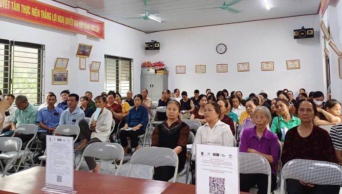 Tài liệu đã được số hóa dưới dạng mã QR giúp người dân có thể dễ dàng tra cứu