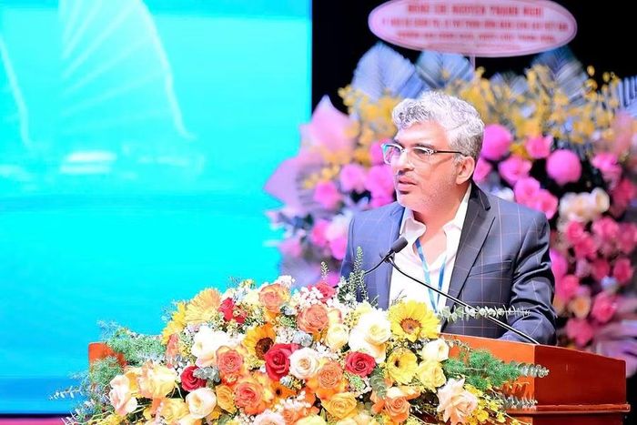  Ông Harsha Vardhan - Giám đốc Phát triển chuỗi cung ứng Tập đoàn Syre cho rằng Gia Lai là địa điểm lý tưởng để xây dựng trung tâm tái chế dệt may quy mô lớn. Ảnh: Đ.T 