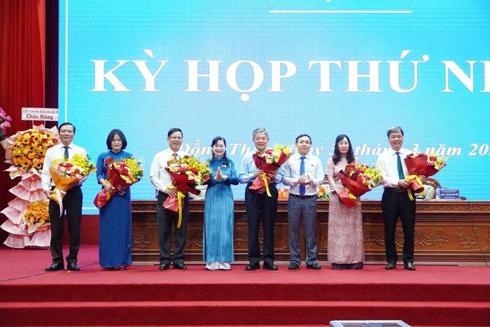 Ra mắt nhân sự chủ chốt HĐND tỉnh Đồng Tháp khóa XI, nhiệm kỳ 2026-2031.