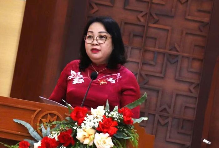 Bà Cao Thị Hòa An, Ủy viên Trung ương Đảng khóa XIV, Phó Bí thư Thường trực Tỉnh ủy Đắk Lắk được bầu giữ chức Chủ tịch HĐND tỉnh .