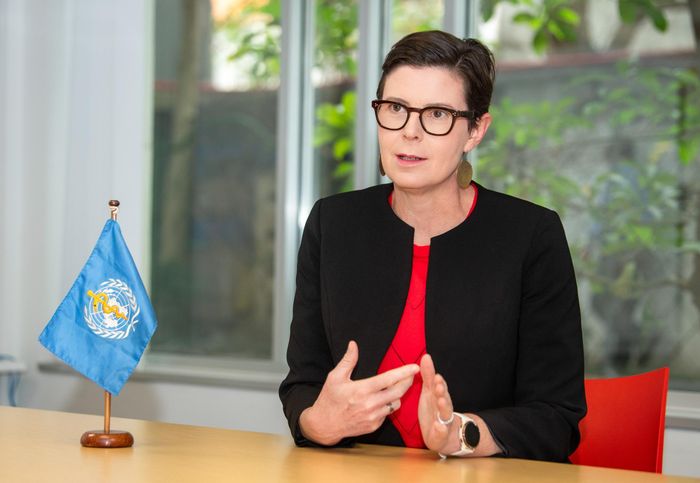 TS Angela Pratt, Trưởng Đại diện WHO tại Việt Nam.