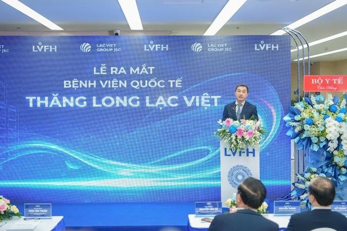 GS.TS Trần Văn Thuấn - Thứ trưởng Bộ Y tế phát biểu tại Lễ ra mắt.