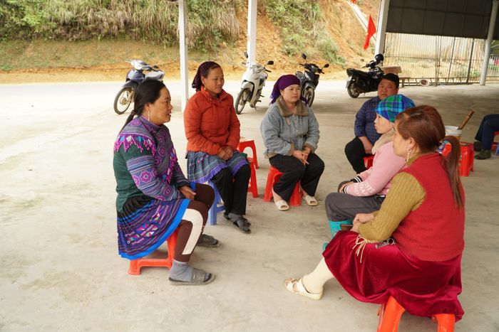 Thôn Lao Chải 1 điển hình của tinh thần đoàn kết.
