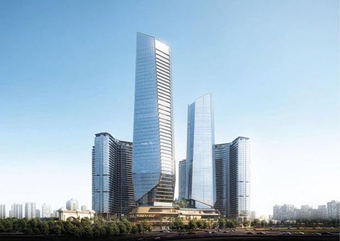  Sunshine Empire - Khu phức hợp lớn nhất Hà Nội đang được Sunshine Group triển khai ở KĐT Ciputra và cũng là trụ sở tương lai của Tập đoàn này. 