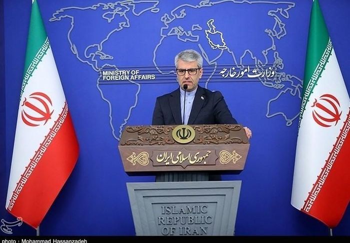 Phát ngôn viên Bộ Ngoại giao Iran Esmaeil Baqaei. Ảnh: Tasnim