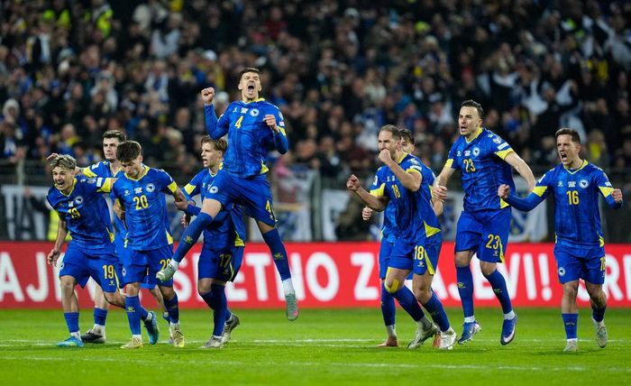  Đội tuyển trung bình ở châu Âu như Bosnia cũng có thể loại Italy 