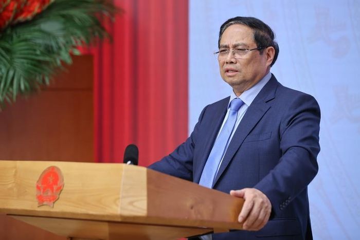 Thủ tướng Chính phủ chỉ rõ các bài học kinh nghiệm quan trọng trong phòng, chống thiên tai - Ảnh: VGP/Nhật Bắc