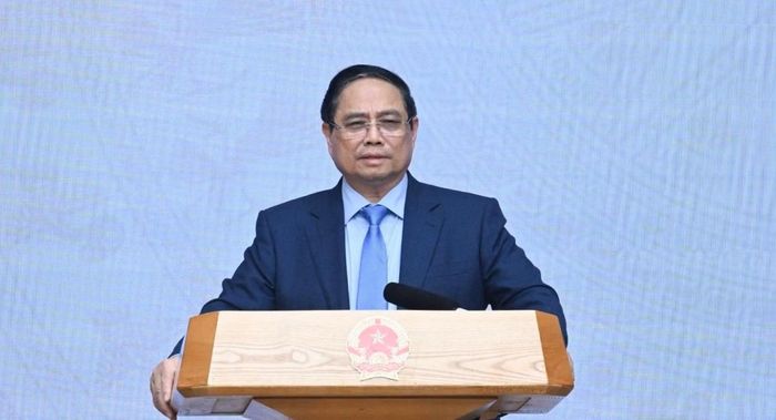Thủ tướng Phạm Minh Chính phát biểu tại hội nghị.