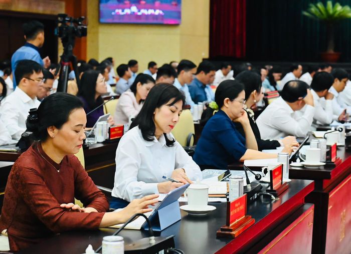  Các đại biểu dự hội nghị. Ảnh: VIỆT DŨNG 