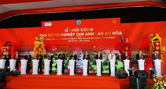 Chính thức khởi công KCN Tam Anh – An An Hòa hơn 4.152 tỷ đồng tại Đà Nẵng.