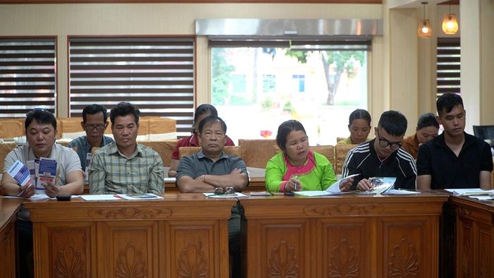Học viên tham gia lớp tập huấn.