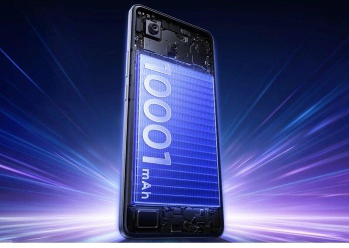 Máy có dung lượng pin tới 10.001 mAh
