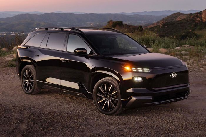  Trong khi đó, Subaru hoàn thiện dải sản phẩm EV bằng chiếc Getaway. Với kích thước full-size và 3 hàng ghế, dòng xe này hướng đến tập khách hàng gia đình đặc trưng tại Mỹ. 