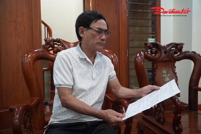 Ông Đặng Ngọc Lý, Giám đốc Công ty CP Thương mại Tổng hợp Lý Thanh Sắc. Ảnh: HN.